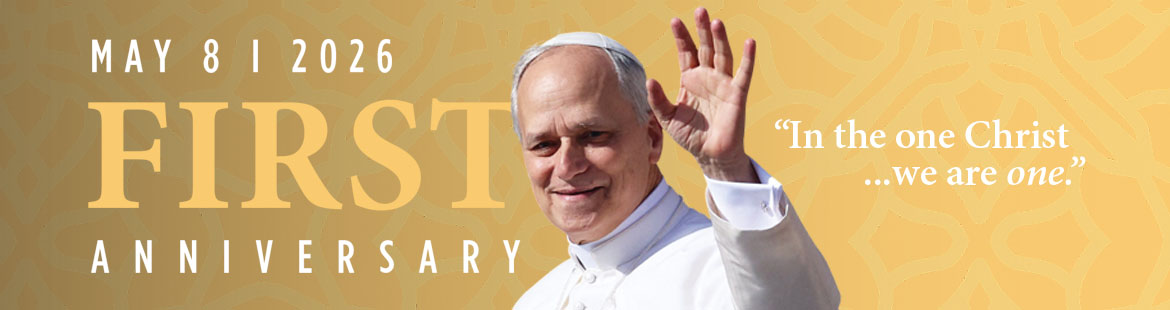 Pope Leo first anniversary 